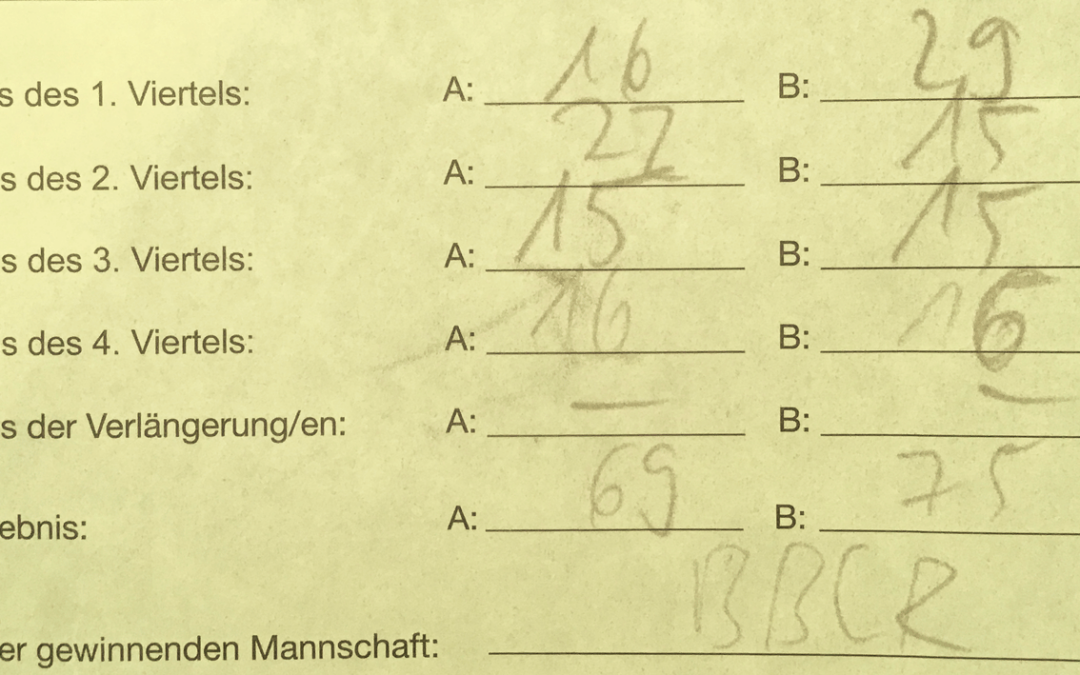 Heimspiel Nummer 2 – Wie ein Gefühl täuschen kann